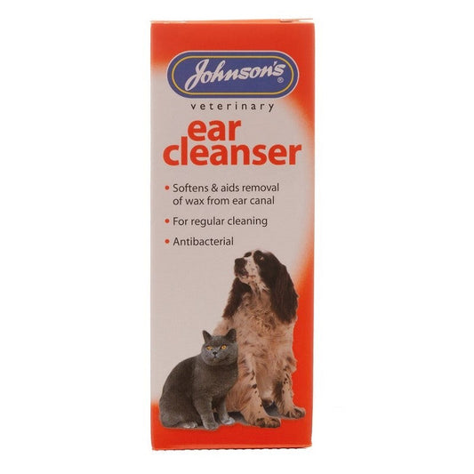 JVP Ear Cleanser 50ml x 6 Johnsons Veterinary Products