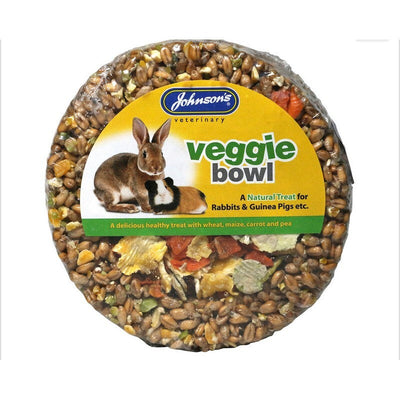 JVP Veggie Bowl Small Animal Treats 150g x 8 Johnsons Veterinary Products