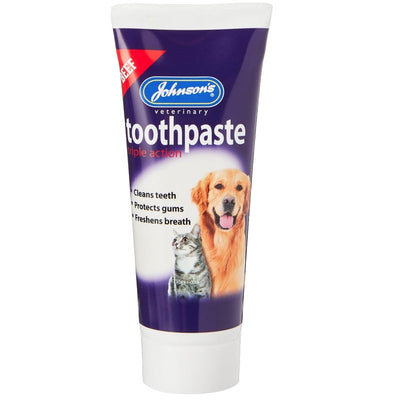 JVP Toothpaste Beef Triple Action 50g x 6 Johnsons Veterinary Products