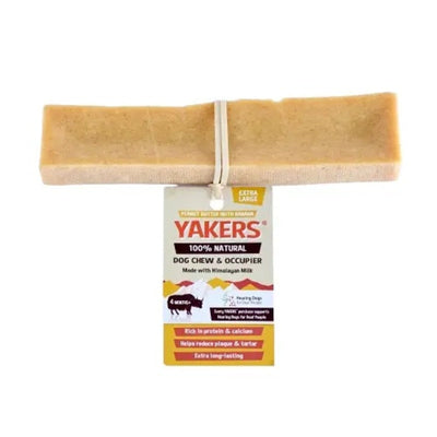 Yakers Peanut Butter & Banana Dog Chew Extra Large Yakers