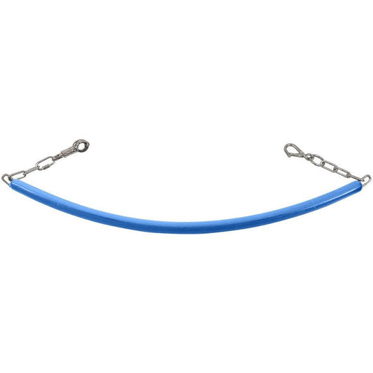 Rubber Stall Chain with Clips - Blue Perry Equestrian