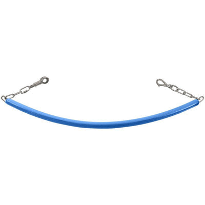 Rubber Stall Chain with Clips - Blue Perry Equestrian