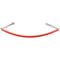 Rubber Stall Chain with Clips - Red