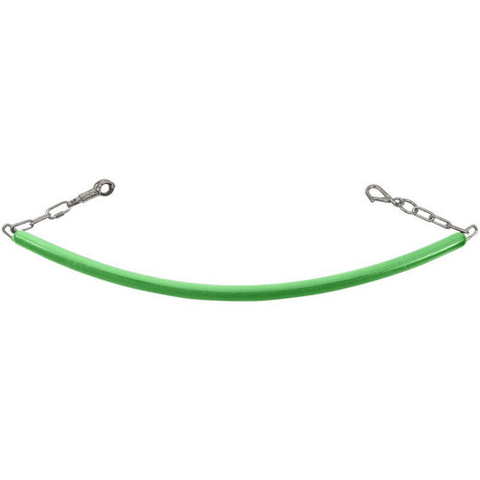 Rubber Stall Chain with Clips - Green Perry Equestrian