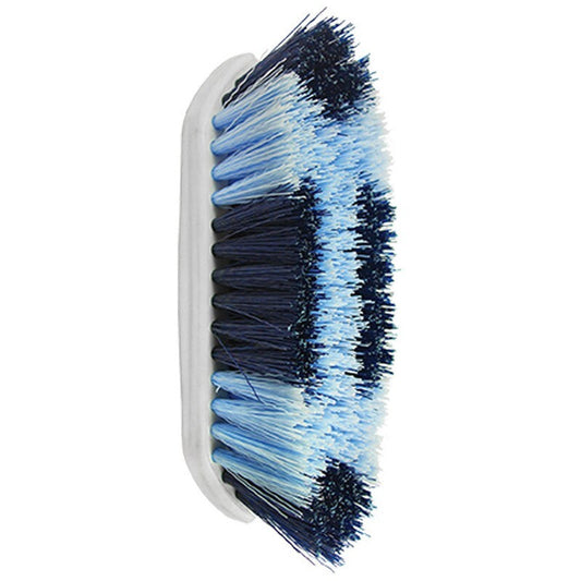 Two Tone Softened Dandy Brush - Blue Perry Equestrian