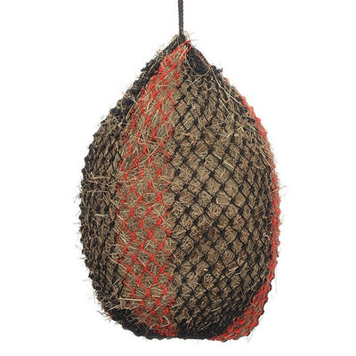 Deluxe Polypropylene Hay Net 40 Medium Navy/Red Perry Equestrian