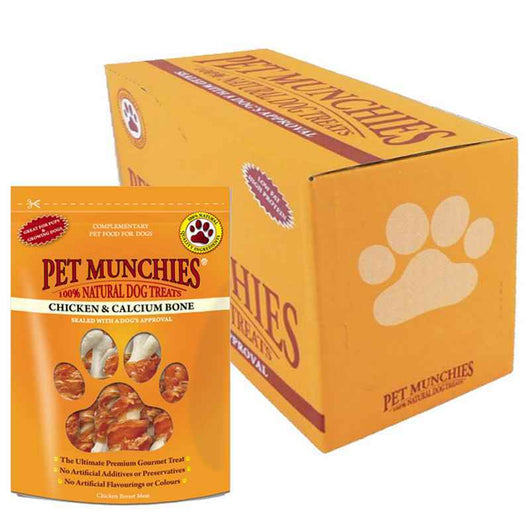 Pet Munchies Chicken & Calcium 100g x 8 Pet Munchies