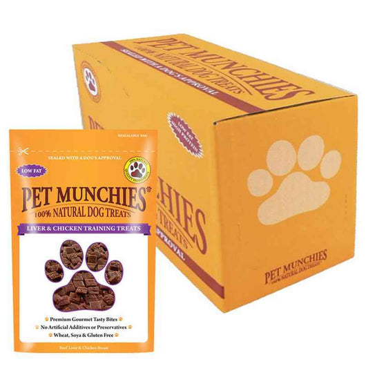 Pet Munchies Liver Training Treat 50g x 8 Pet Munchies