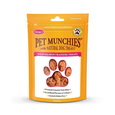 Pet Munchies Wild Salmon Training Treats 50g x 8 Pet Munchies