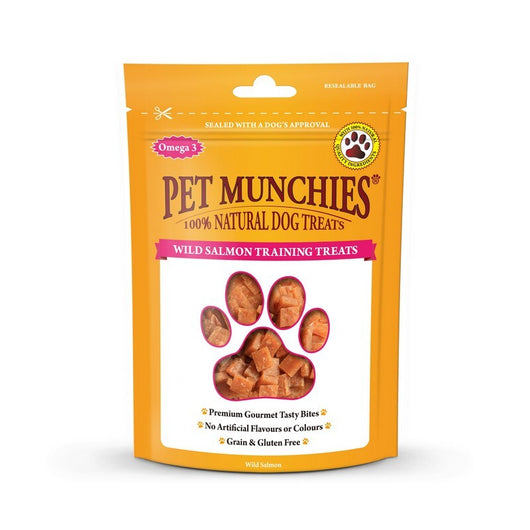 Pet Munchies Wild Salmon Training Treats 50g x 8 Pet Munchies