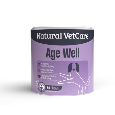 Natural VetCare Age Well 50 Soft Chews 225g Natural VetCare