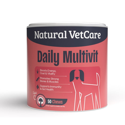 Natural VetCare Daily Multivit 50 Soft Chews 225g Natural VetCare