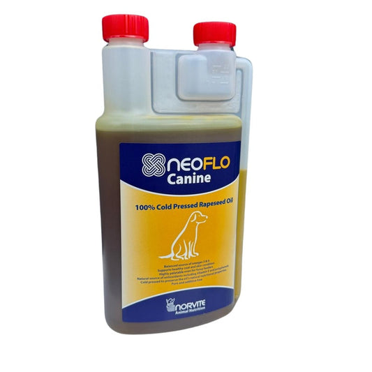 NEOflo Canine Cold Pressed Rapeseed Oil 1 L NEOflo