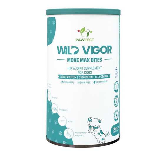 Pawfect Wild Vigor Move Max Hip & Joint Supplement Bites 70g Pawfect Wild Vigor