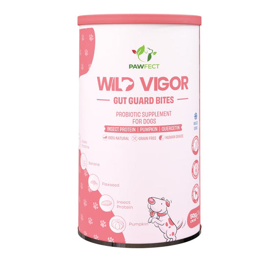 Pawfect Wild Vigor Gut Guard Probiotic Supplement Dog Bites 70g Pawfect Wild Vigor