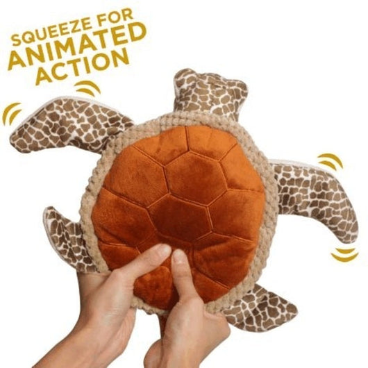 Tall Tails Animated Sea Turtle Plush Toy 23cm Tall Tails