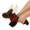 Tall Tails Animated Moose Plush Toy 23cm