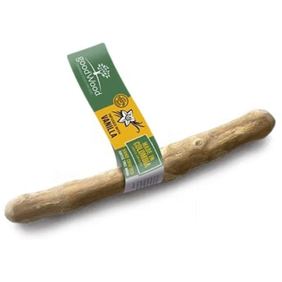 GoodWood Dog Chew Vanilla Infused Coffee Tree Wood Small GoodWood