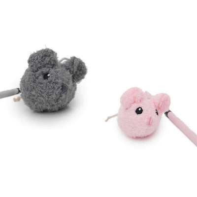 Rosewood Jolly Moggy Mice Cat Teaser Jolly Moggy