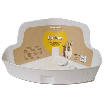 Rosewood Options Corner Litter Tray Large Rosewood