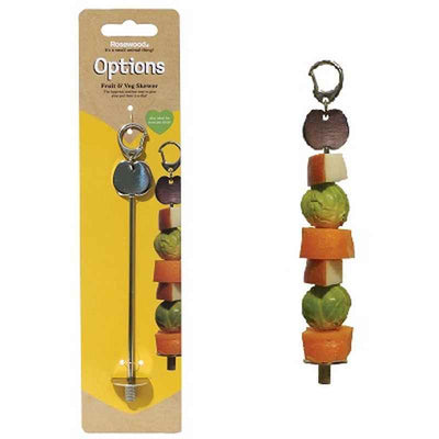 Rosewood Options Feeding Fruit & Veg Holder Rosewood
