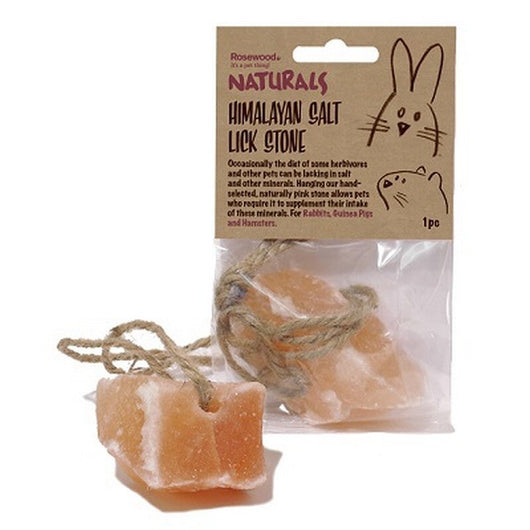 Rosewood Naturals Himalayan Salt Lick Stone x 8 Naturals
