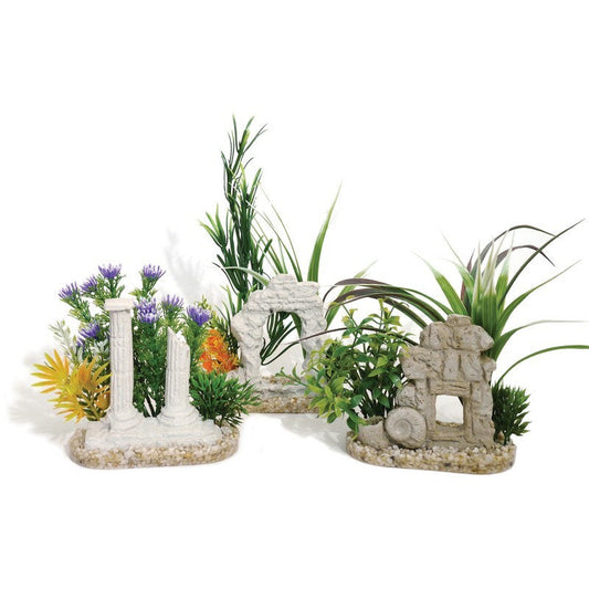 Rosewood Sydeco Aquaplant Decor Ruins x 6 Rosewood