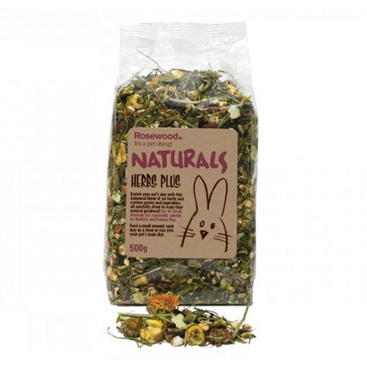Rosewood Naturals Herbs Plus 500g x 4 Naturals