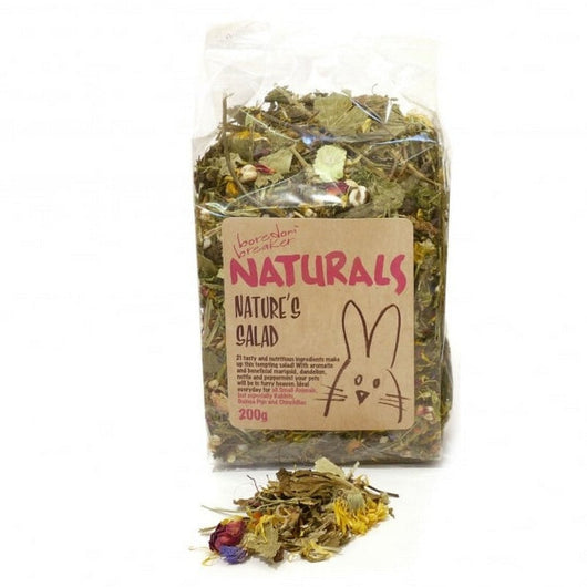 Rosewood Naturals Small Animal Natures Salad 200g x 6 Naturals