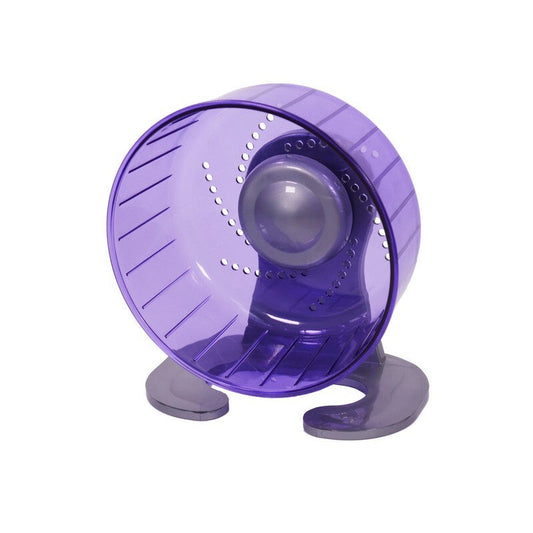 Rosewood Pico Exercise Wheel with Stand Purple Rosewood