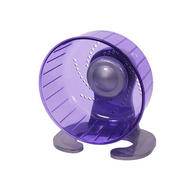 Rosewood Pico Exercise Wheel with Stand Purple Rosewood