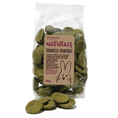 Rosewood Naturals Fenugreek Crunchies 200g x 8 Naturals