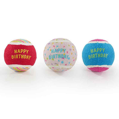 Rosewood Jolly Doggy Birthday Balls 3 Pack x 4 Jolly Doggy