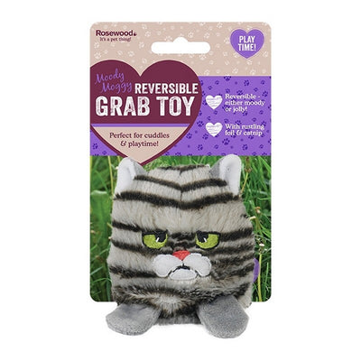 Rosewood Moody Moggy Reversible Grab Toy x 4 Rosewood