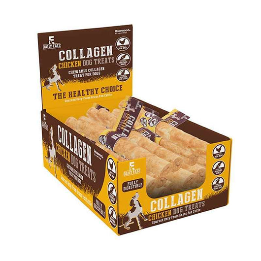 Rosewood Daily Eats Collagen Chicken Retriever Rolls 10 105g x 15 Daily Eats