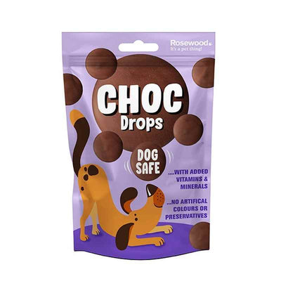 Rosewood Dog Choc Drops 200g x 10 Rosewood