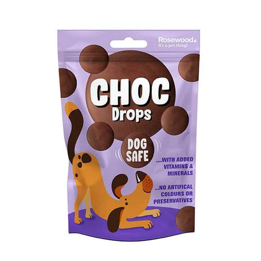 Rosewood Dog Choc Drops 200g x 10 Rosewood