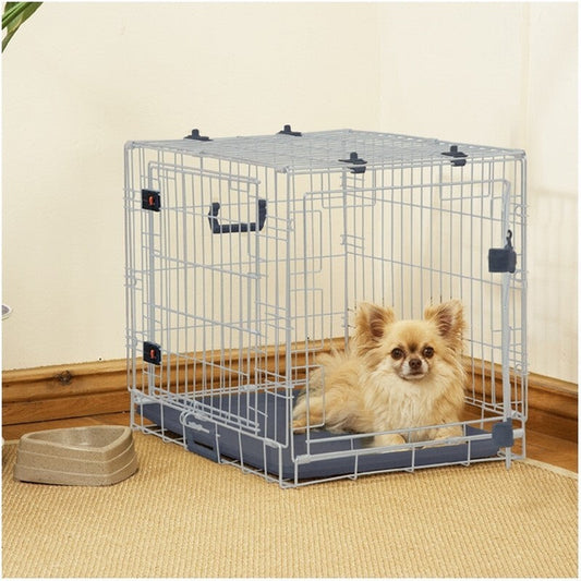 Rosewood Options Dog/Puppy Home 2 Door Crate Small Rosewood