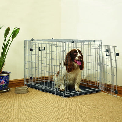 Rosewood Options Dog/Puppy Home 2 Door Crate Medium Rosewood
