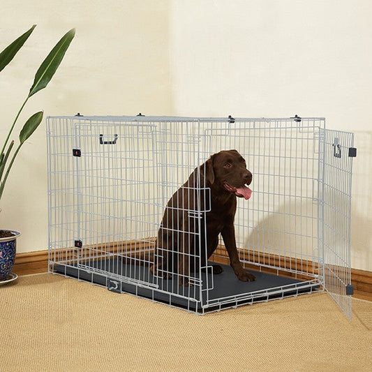 Rosewood Options Dog/Puppy Home 2 Door Crate Large Rosewood