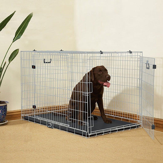 Rosewood Options Dog/Puppy Home 2 Door Crate Large Rosewood
