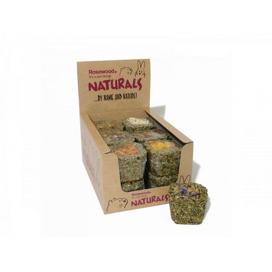Rosewood Naturals Grainless Nibble Pots 12 Pack Naturals