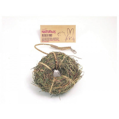 Rosewood Naturals Alfalfa Ring 16cm Diameter Naturals