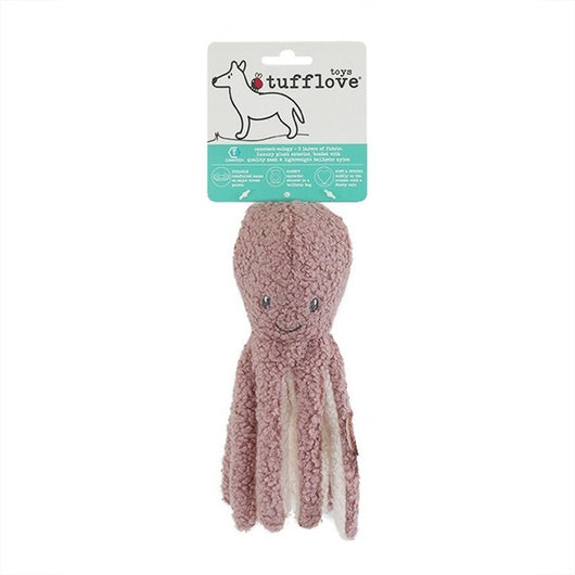 Rosewood Tuff Love Octopus Dog Toy Medium x 3 Tuff Love