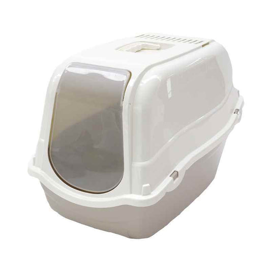 Rosewood MP Bergamo Romeo Hooded Large Litter Tray Mocha Rosewood