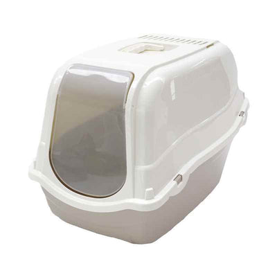 Rosewood MP Bergamo Romeo Hooded Large Litter Tray Mocha Rosewood