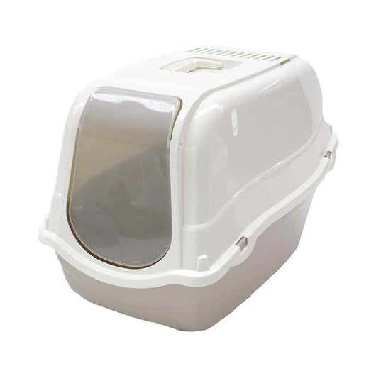 Rosewood MP Bergamo Romeo Hooded Large Litter Tray Mocha Rosewood