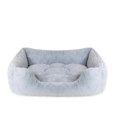 Rosewood 40 Winks Fur Blue Box Bed Large Rosewood