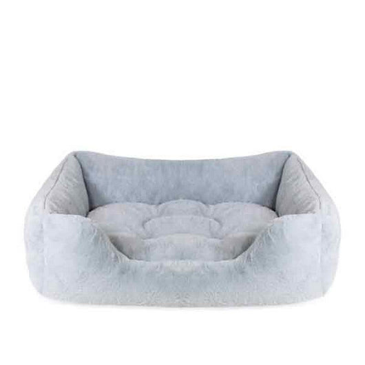 Rosewood 40 Winks Fur Blue Box Bed Large Rosewood