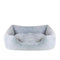 Rosewood 40 Winks Fur Blue Box Bed Large